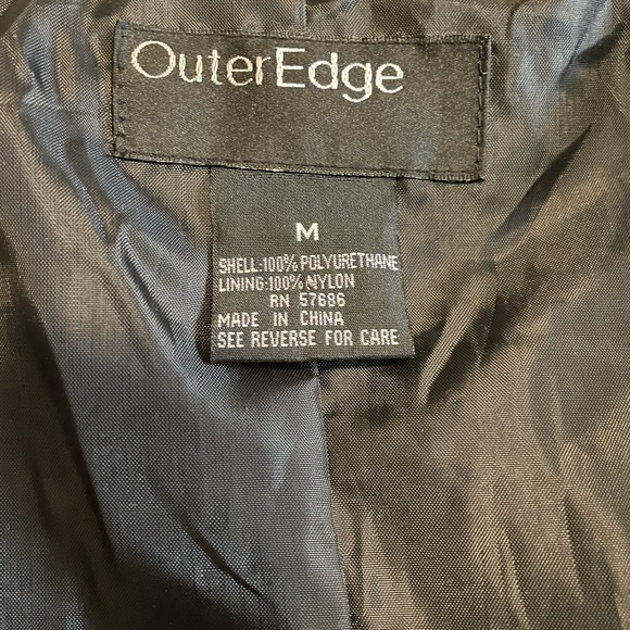 Black Outer Edge Jacket size medium - Picture 4 of 6